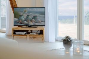 Westscheune am Mühlendamm - Meerblick, Sauna und Ofen
