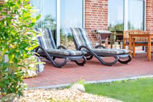 Wellness- Doppelhaushälfte "Meer" eingezäunt 130m