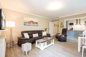 Premium Quartier Solymar Pelzerhaken - ein kleiner Hund willkommen