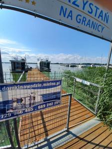 ARKA 2 domki na wodzie w Mielnie 400 metrów do morza, rower wodny, Wifi, Parking