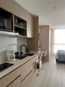 Apartaestudio nuevo y acogedor en Corferias