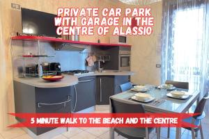 Private Garage, 300m from Sea in Alassio Centre