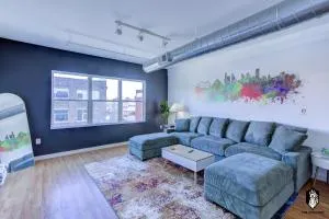 The Stallion #304 - Walk to Museums in Memphis Downtown, Luxe Loft with free gated covered parking - هورن ليك