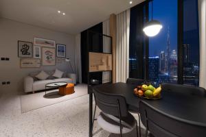 Modern Studio at Upside Living, Business Bay with Burj Khalifa View