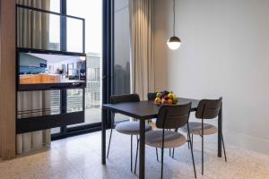 Modern Studio at Upside Living, Business Bay with Burj Khalifa View