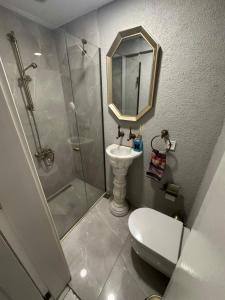 Historic White Mansion Bosphorus & Church View