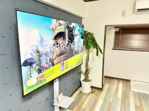 1 日1組限定 名古屋駅徒歩5分 沙羅居Suite202 最大4名様 65インチ大型TV - Noritake-shimmachi