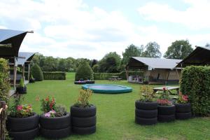 Safaritent Konijntje met privé sanitair