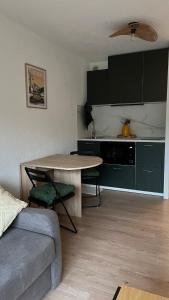 Studio cosy Mont-Dore avec vue, balcon, parking