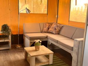 Glampingtent de Deiling, de Woudhaven