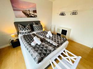 Sonniges Apartment, W-lan, Parkplatz, Autobahnnah, S-Bahn , Messe