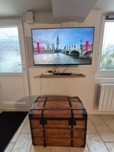 Maisons de vacances Maison L-Estuaire 15 minutes Rouen Free parking : photos des chambres