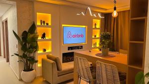 N28 3 Bedrooms & Private Gym just walking to Stade Moulay Abdellah