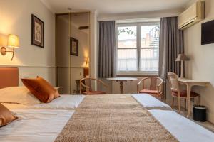 Twin Room Rear View room in Hotel Ter Duinen