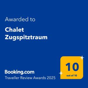 Chalet Zugspitztraum