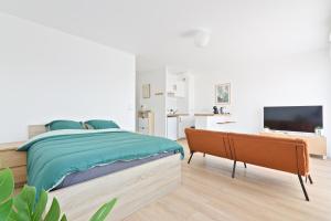 Appartements Cozy studio near Paris & Orly : photos des chambres