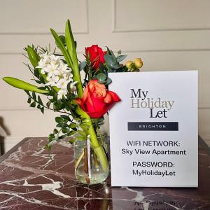 Sky View Double Bed Apartment in Brighton and Hove by MyHolidayLet