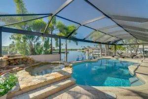 Dock and Pool Canal-Front Cape Coral Oasis! - Bokeelia