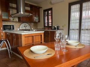 Villa con vistas al jardín