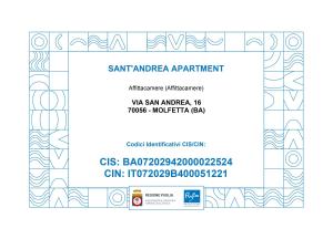 SANTANDREA APARTMENT