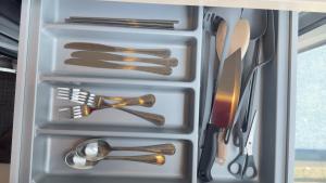 Luxury Apartment with Train Access