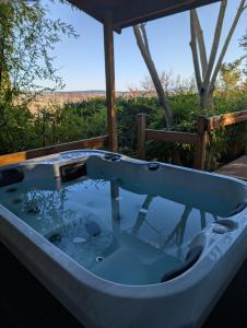 Appartements Le Chalet Bleu - jacuzzi : photos des chambres