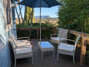 Le Chalet Bleu - jacuzzi