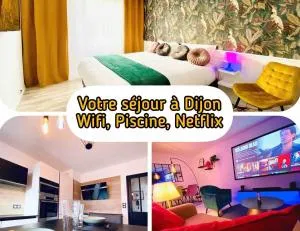 Appartement le mimosa, piscine tout confort - كينتيجني