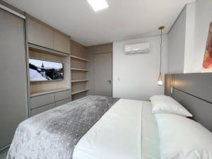 Lindo Flat Planejado com Vista Para Cidade