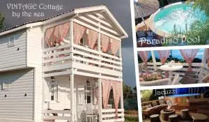 VINTAGE cottage by the sea in COCOland Resort and Spa - Órmos