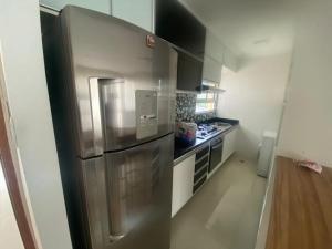 Apartamento decorado e mobiliado