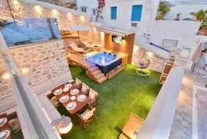 Villasonboard Rock Villa 3 Bed, 3 Bath, Jacuzzi, Seaside Ermioni - 埃尔米奥尼