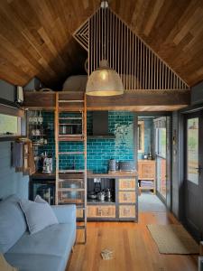 Romantic Valley Cabin - Outdoor Bath