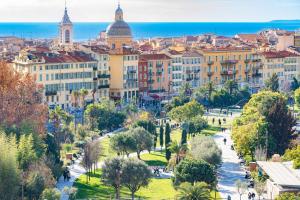 2 chambres, balcons, vue imprenable, climatisation - PALACE BLEU
