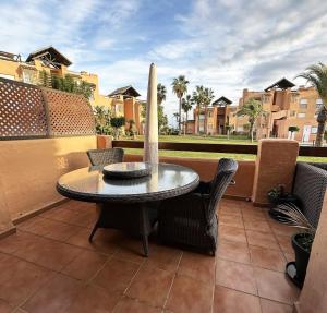 Apartment with terrace and Year-Round Open Pool