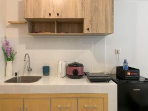 Studio with Minimalist Design Tokyo Riverside PIK 2 Apartment By Travelio