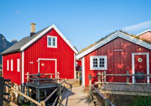Three-Bedroom Cabin room in Svinøya Rorbuer