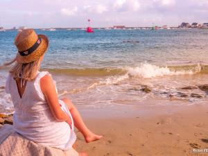 Appartements Duplex 5 pieces avec balcon a 30m de la plage - 7 couchages, acceptant animaux, wifi et parking - FR-1-349-114 : Appartement (7 Adultes)