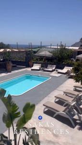 Double Room with Sea View room in Sakas Residences