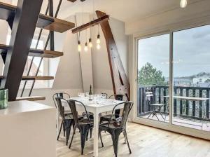 Appartements Le Duplex - Deauville : photos des chambres