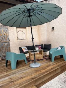 Villavos- La Vassal avec cheminée - A partir de 2pers