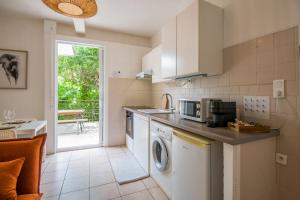 Appartements le Canopee 3 pers appart F1 terrasse fibre centre-ville : photos des chambres