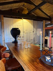 The Historical Trick Hut in the middle of the Lake