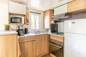 Campings Mobil home 8 personnes : photos des chambres