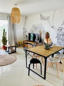 T3 cosy - grande terrasse en accès direct à la mer