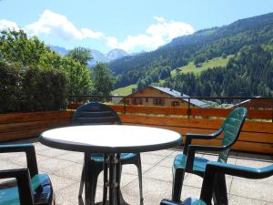 Studio cosy avec terrasse au centre du Grand-Bornand, proche des pistes et commerces - FR-1-467-83
