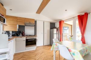 Campings Mobil-home - Quiberon - vue sur mer : photos des chambres