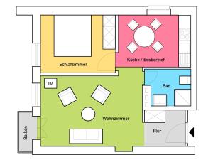 Villa Bismarckshöhe Wohnung Helene