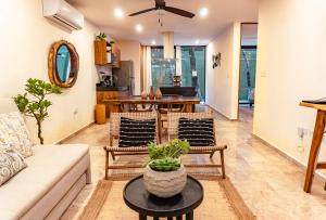 Premium Apartment in Tulum 2 Bedrooms Roof Top Pool - Aldea Zama