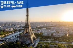 Appartements L Urban Chic - Wifi - Terrasse - Parking - 4p - RER - Paris - A6 - Orly : photos des chambres
